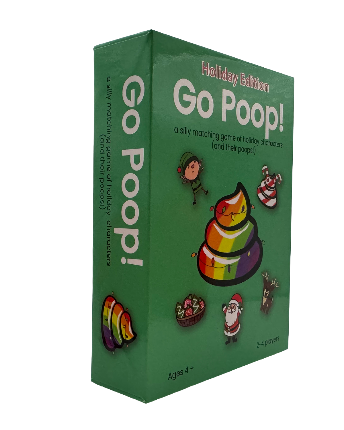 Go Poop! Holiday Edition Silly Card Game for Kids